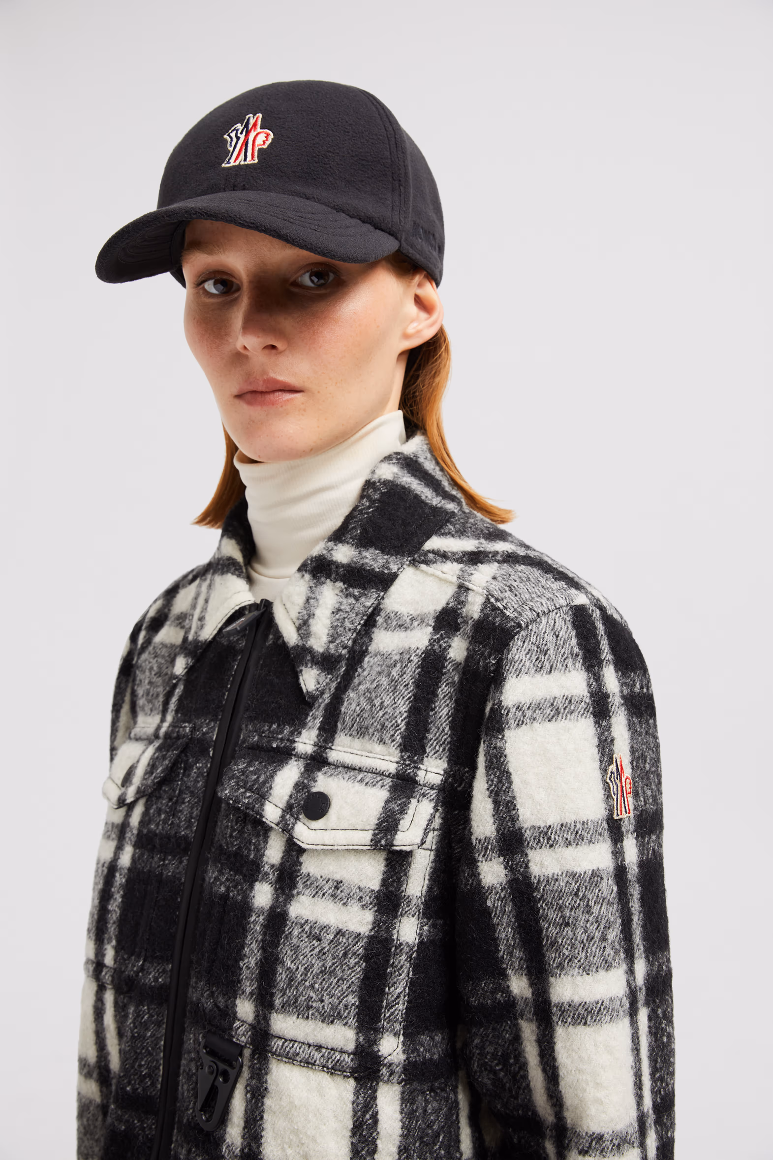Polartec® Baseball Cap Gender Neutral Black Moncler 6